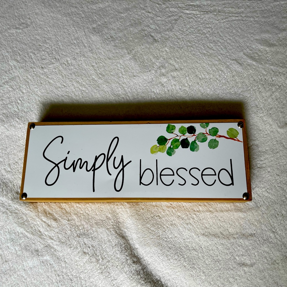 Home decor sign